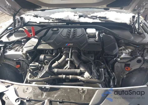 2018 BMW M5 z USA, uszkodzony, nr VIN WBSJF0C58JB282025